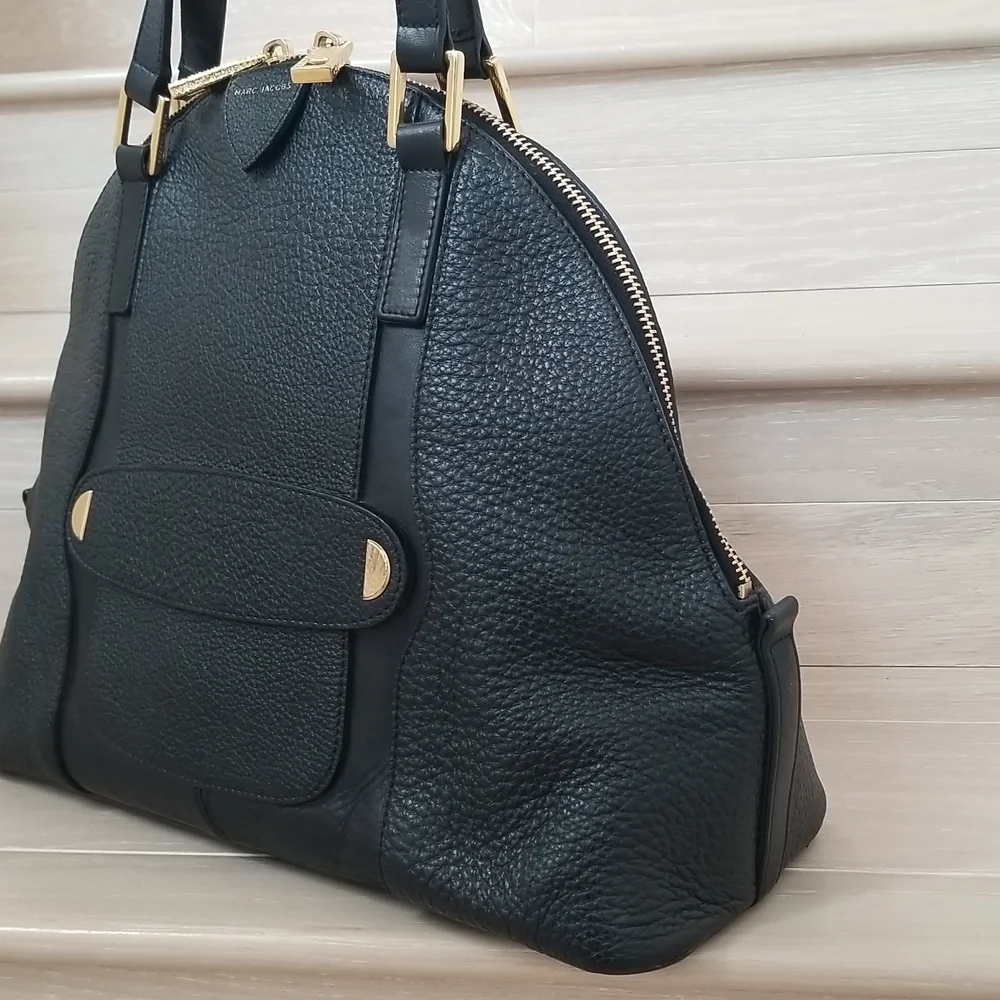 Marc Jacobs The Crosby Bowery Satchel in Midnight Black
